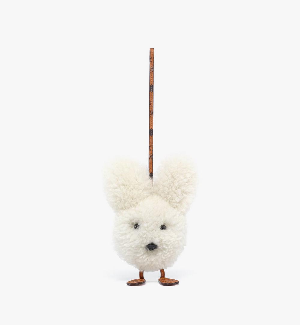 Rabbit Charm in Lamb Fur and Visetos 1